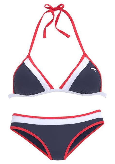 Triangel Bikini Marine Cup A B 32 LASCANA De