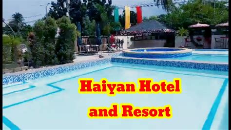 Haiyan Hotel And Resort Tanauan Leyte Joyful Day Tv Youtube