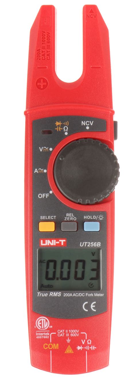 CLAMP METER (OPEN CLAMPS) UT-256B UNI-T - Clamp Meters - Delta