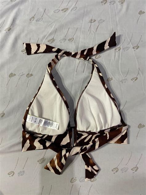 M S Bikini Top Women S Fashion Tops Sleeveless On Carousell