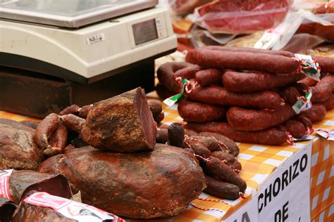 Fotos gratis : plato, comida, carne, cocina, salchicha, Mercado, León