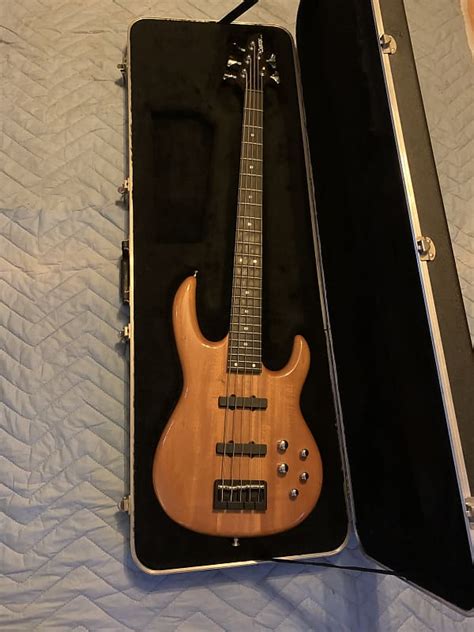 Carvin Custom 5 string bass Early 2000s - Natural | Reverb