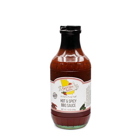 Hot Spicy BBQ Sauce Georgia Salsa