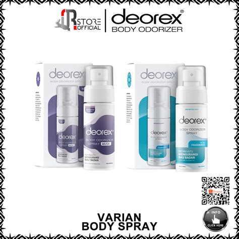 Jual Deorex Body Odorizer Spray Antiperpspirant Ketiak Deodoran