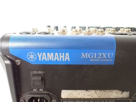 Yahooオークション Yamaha ヤマハ 12chアナログミキサー Mg12xu 6ea