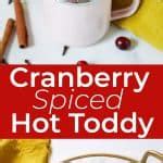 Cranberry Spiced Hot Toddy A Beautiful Mess