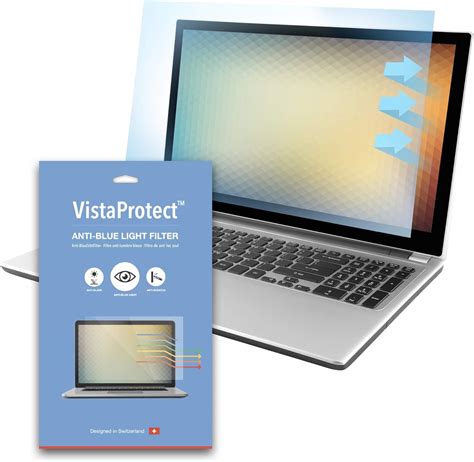 VistaProtect Filtro De Anti Luz Azul Y Protector Premium Para