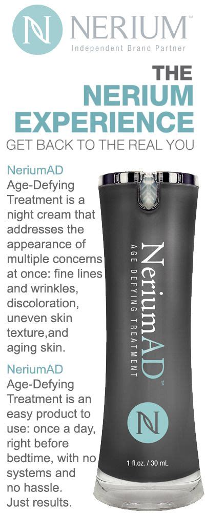 Real Science Real Results Nerium International Nerium Nerium Ad