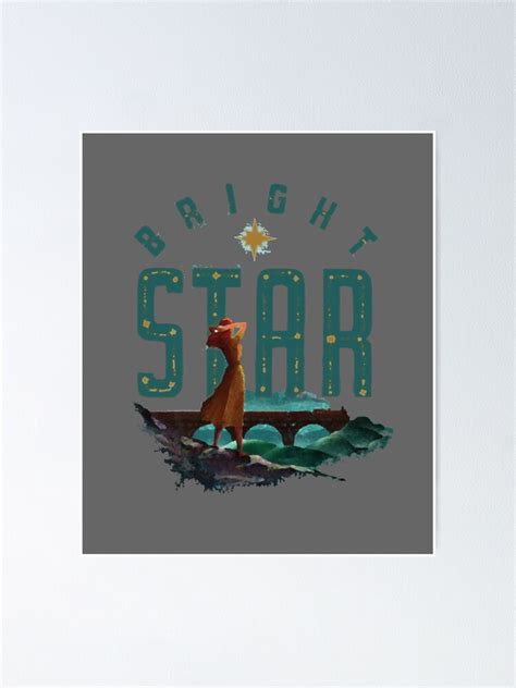 "Bright Star - Musical Logo" Poster for Sale by DeeFriesen | Redbubble