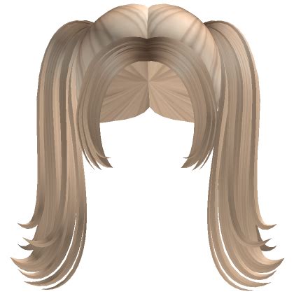 Blonde Pigtails Roblox