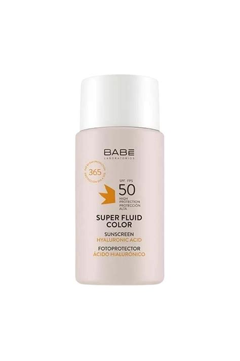 Babe Laboratorios Babe Super Fluid Color Spf50 Suya Dayanıklı Süper Akışkan Renkli Güneş