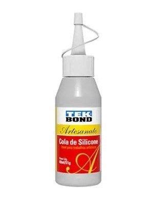 Cola De Silicone Para Artesanato Ml G Tekbond