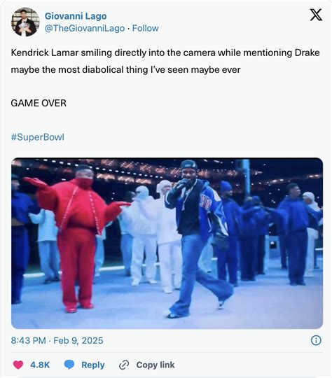 Kendrick Lamar Gets Memed For Smiling While Rapping Drake Line In “Not ...