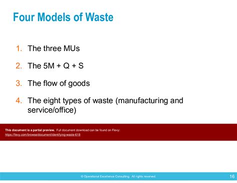 Ppt Identifying Waste Slide Ppt Powerpoint Presentation Pptx