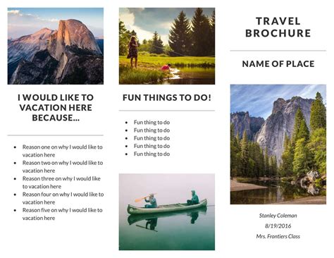 800+ Free Travel Brochure Templates & Examples [8 Free Templates]