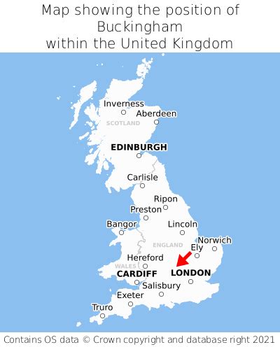 buckingham buckingham   map