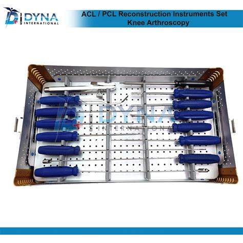 ACL PCL Knee Surgery Complete Set - 48 Pcs Osteocare Instruments