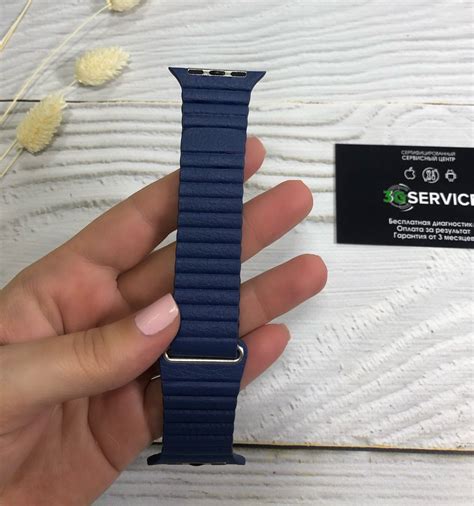 Купить Ремешок для Apple Watch 42mm, 44mm кожаный с магнитной застежкой ...
