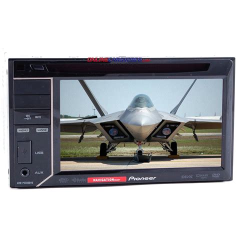 Pioneer AVH-P2300DVD In-Dash Double DIN Multimedia Receiver with 5.8 ...