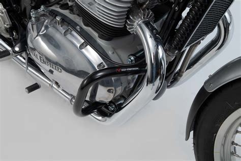 Sw Motech Crash Bar Black Royal Enfield Interceptor Continental