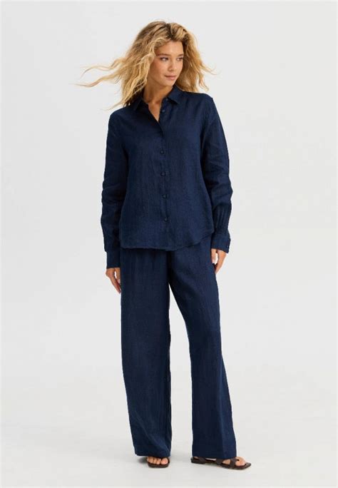 Брюки Norveg LINEN, цвет: синий, MP002XW1494X — купить в интернет ...