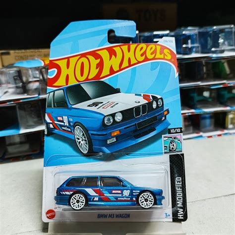 Hot Wheels Bmw M Wagon Blue Shopee Malaysia