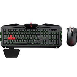 A4Tech B2100 Bloody Blazing Gaming B210 Keyboard & V9C Mouse Set...