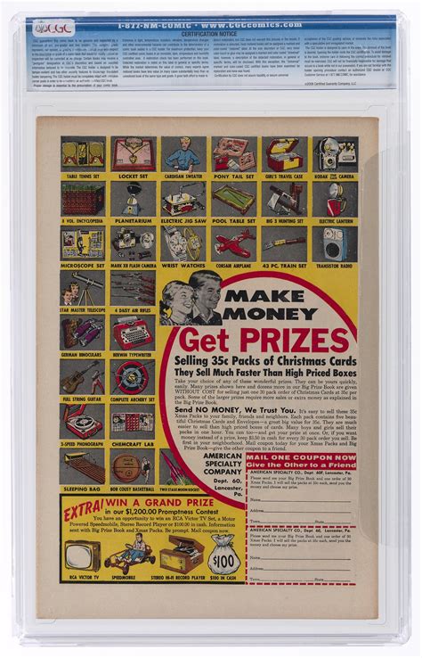 Hake S HOT STUFF 29 NOVEMBER 1960 CGC 9 6 NM FILE COPY NONE HIGHER IN POP