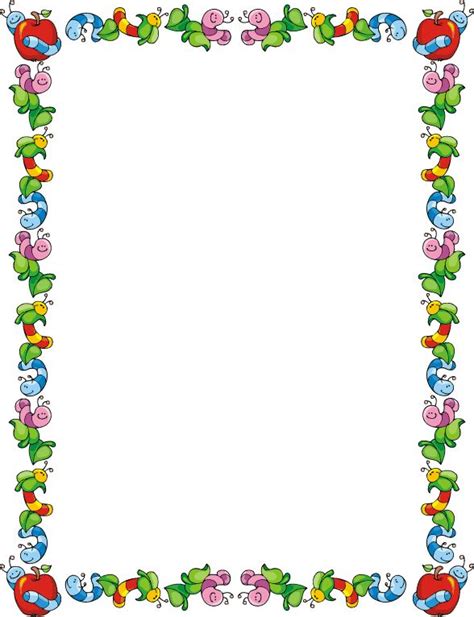 Bb Page Borders Design, Border Design, School Border | Clip art borders ...