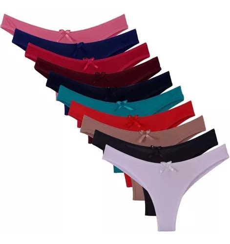Kit Calcinhas Lingerie Feminina Fio Duplo Microfibra Frete Gr Tis
