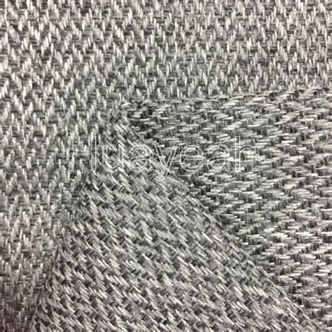 100 Polyester Blend Imitation Linen Woven Fabric Huayeah Fabric
