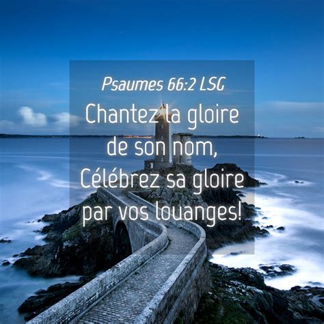 Psaumes Lsg Chantez La Gloire De Son Nom C L Brez Sa