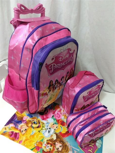 Kit Mochila Princesas Disney Rodinhas No Elo T Rcio E De