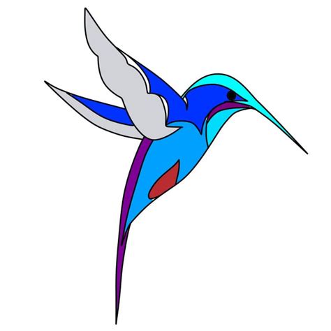3 Instrucciones Sobre Cómo Dibujar Hermosos Colibrí Voladores