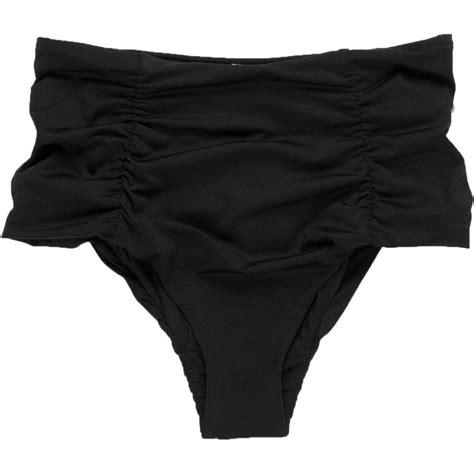 Vitamin A Onyx High Waist Bikini Bottom Women S Backcountry