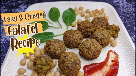 Quickeasy And Crispy Homemade Falafel Recipe Easy Falafel Recipe