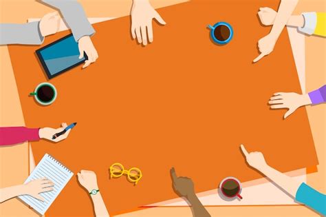 Free Vector Illustration Of Brainstorming Teamwork