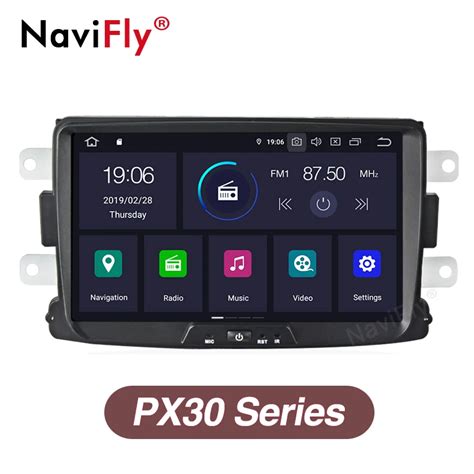 NaviFly PX30 Android 9 0 IPS DSP Car Multimedia Player GPS Navigator