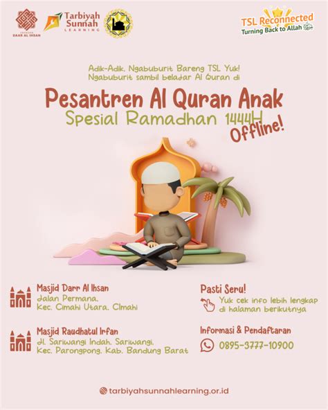 Pendaftaran Kelas Al Quran Tsl Belajar Islam Dasar