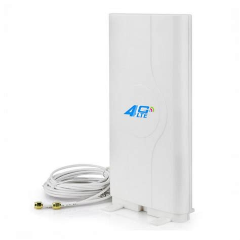 40dBi High Gain Indoor 4G LTE MIMO Antenna(Dual SMA/CRC-9/TS-9 Connectors)