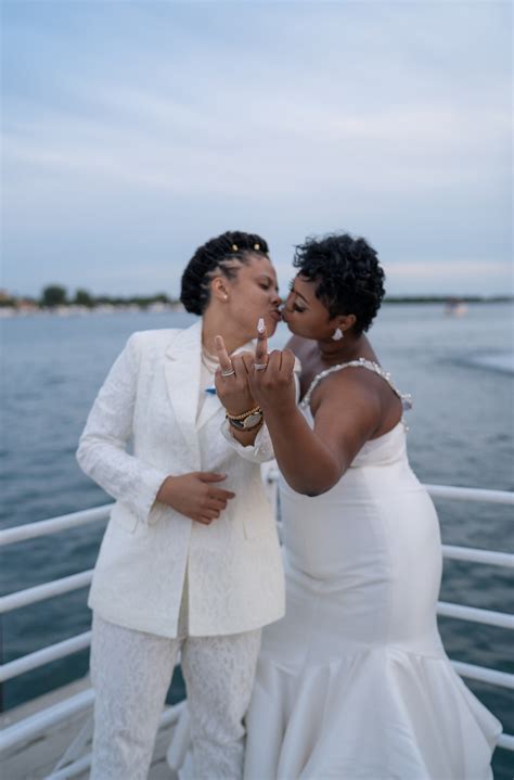 An Elegant Wedding Celebrating Black Lesbian Love Offbeat Wed Was