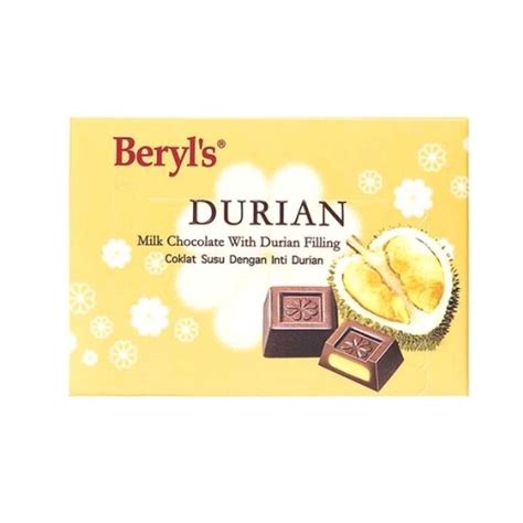 Jual Beryl S Milk Chocolate With Durian Filling Gr Coklat Malaysia