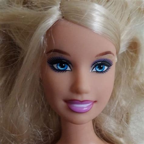 Barbie Doll Luv Me Tricky Triplets Open Mouth Face Mold Nude Preloved Shopee