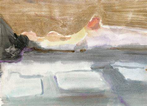 Naked Woman Stock Illustration Illustration Of Artistic