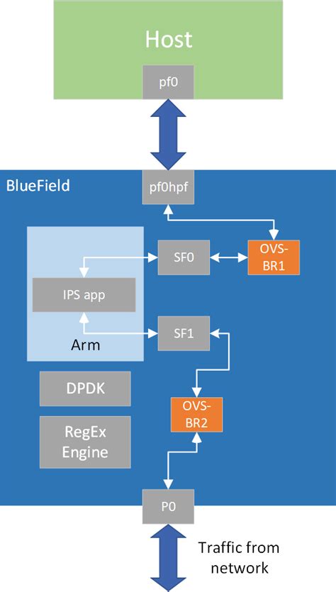 ips app  receiving response data  host enterprise networking