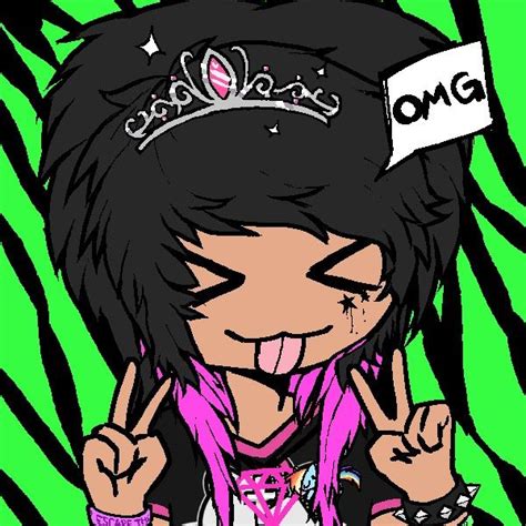 Sceneemo Kid Maker Cartoon Girl Drawing Scene Kid Pfp Scene Pfp