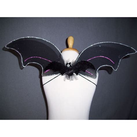 Small Bat Wings child size black halloween wing – www.fairy.com.au