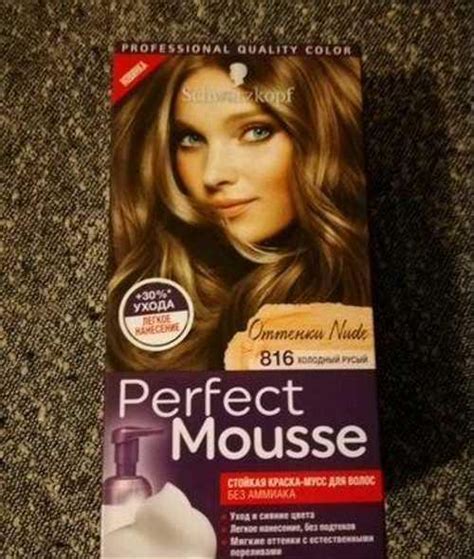 Краска для волос Schwarzkopf Perfect Mousse 816 | Festima.Ru ...