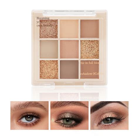 Amazon Boobeen Nude Eyeshadow Palette Matte And Shimmer Makeup Highly Pigmented Creamy