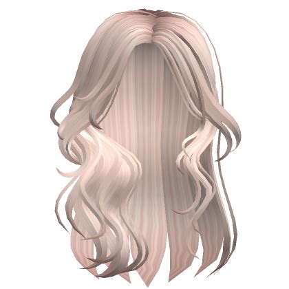 Natural Messy Layered Anime Hair Platinum Blonde Roblox